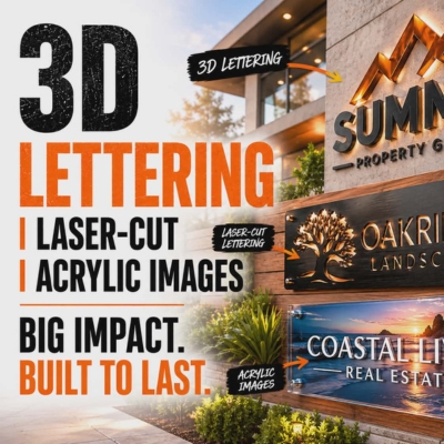 Premium 3D Lettering