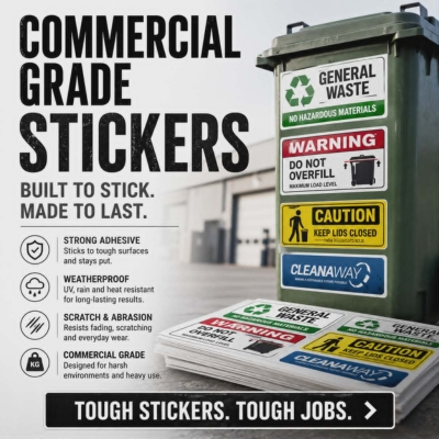 Outdoor Vinyl Stickers