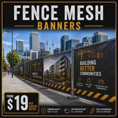 Fence Mesh Banners