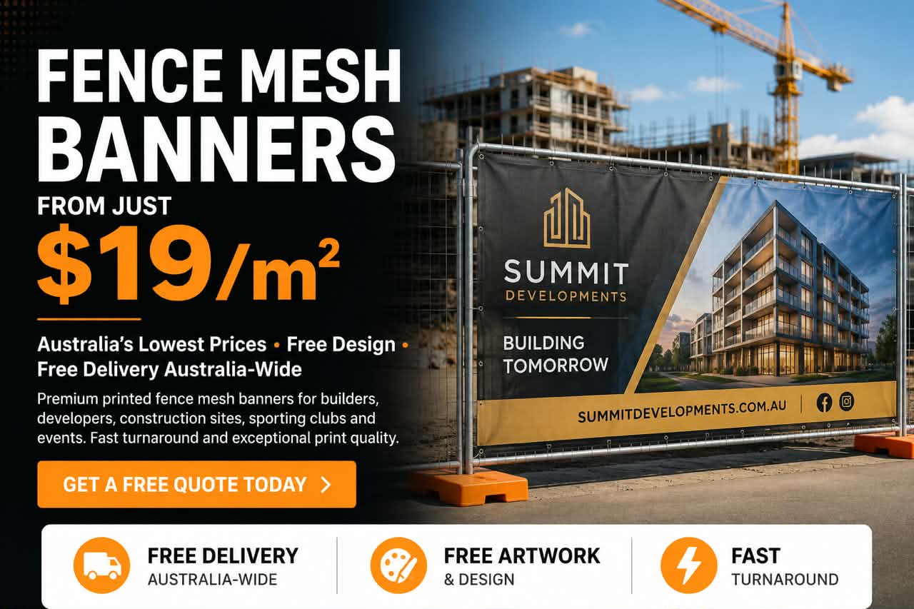 Fence Mesh Banners